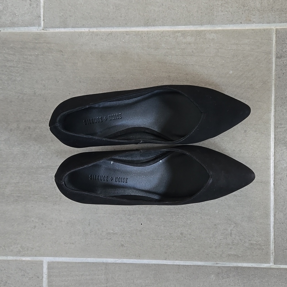 Silence + Noise Black Heels